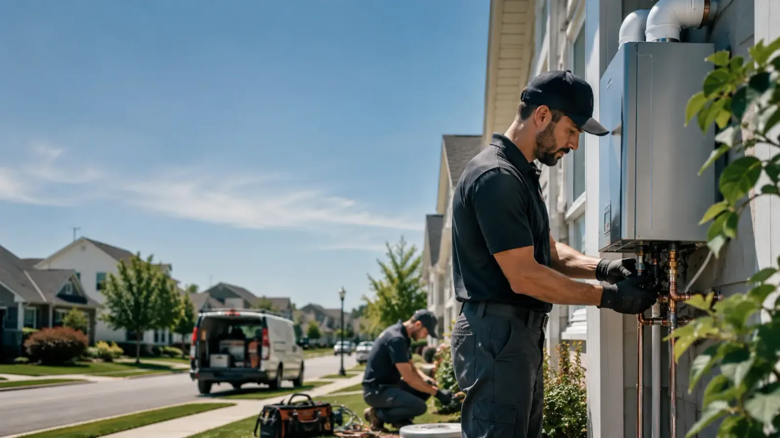 Tankless Water Heater Installation in Normandy, TN